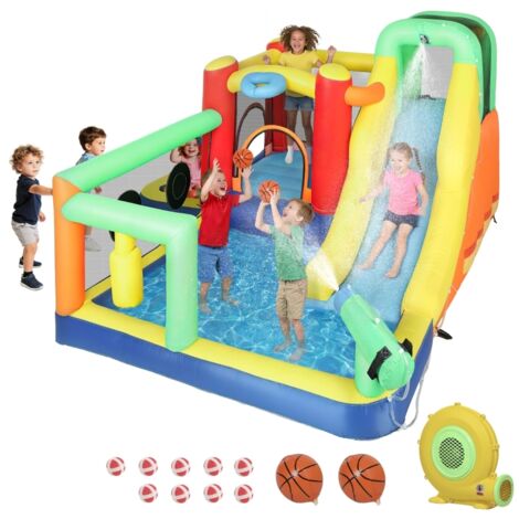 Piscine gonflable enfants 9 en1 330x290x185 cm