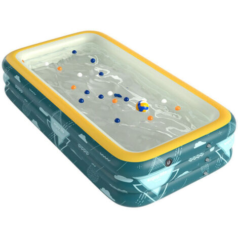 Piscine gonflable, Jardin piscine ,Piscine , Piscine Familiale Gonflable Automatique Sans Fil Piscine Pour Enfants, Double Baignoire Piscine Pour Enfants Adultes, Fête D'été Pour Jardin D'arriè