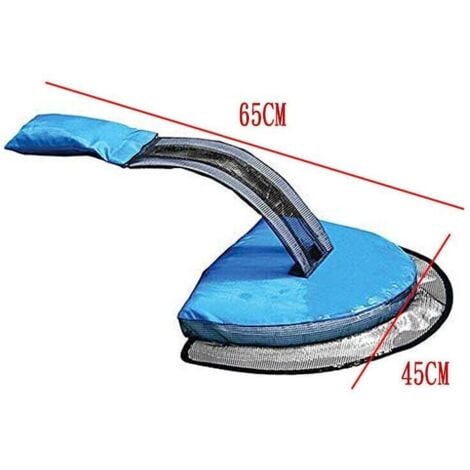 Piscine Gonflable Rampe D'évasion de Sauvetage pour Chipmunk Turtle Duck Frog Rampe de sauvetage pour piscine, rampe de sauvetage pour animal de petite taille, filet de sécurité portable