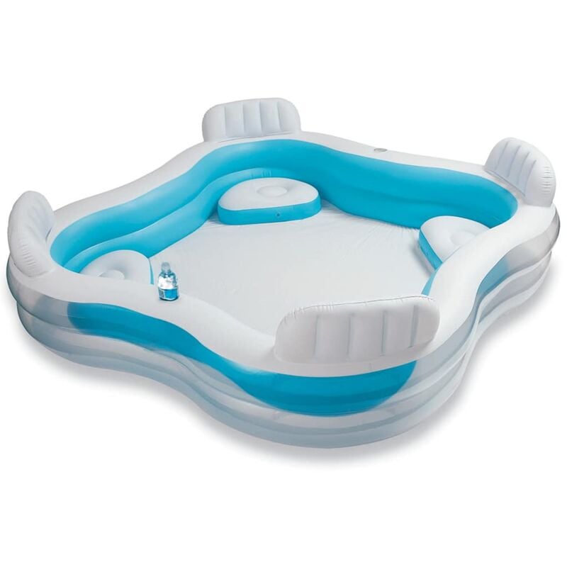 Intex - Piscine gonflable pour famille Swim Center 56475NP