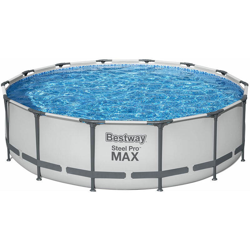 Bestway - Piscine tubulaire Steel Pro Max ronde 4,27 x 1,07 m