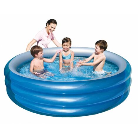 Piscine hors sol gonflable ronde autoportante Bestway 51043B   201 x 53 cm avec trois anneaux pour enfants