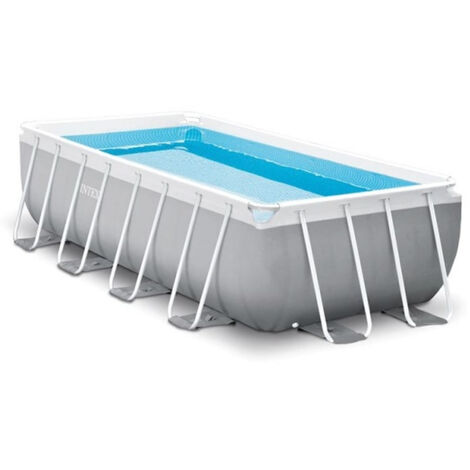 Piscine hors-sol INTEX Prism Frame - Rectangulaire - 400x200x100cm