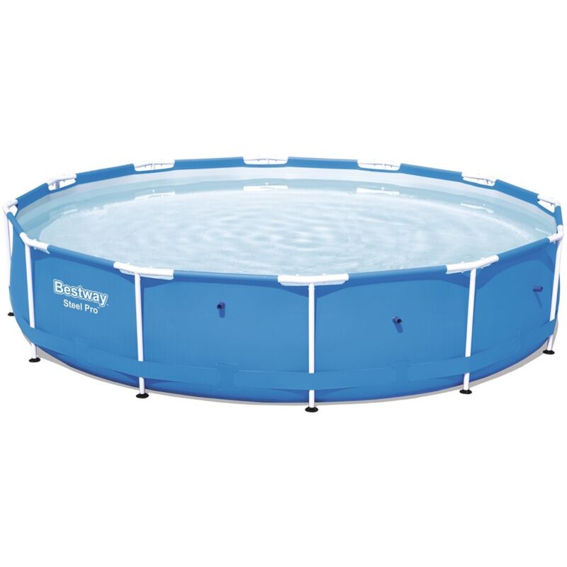 Bestway Steel Pro 56706 above ground pool Framed pool Round 6473 L Blue