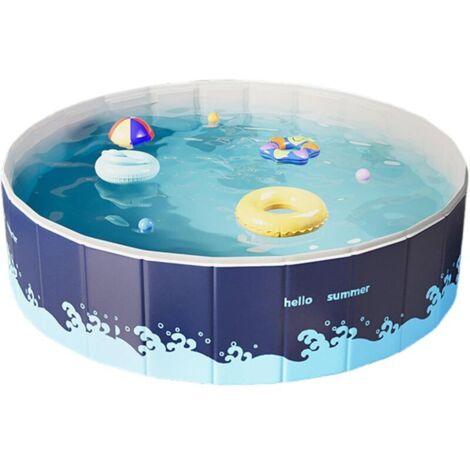 Piscine non gonflable,baignoire au sol, bassin de jardin portable, réservoir d\'eau pliable,conception facile à installer pour adultes activités d\'été