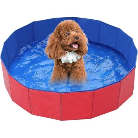 Piscine Pliable pour Chien en PVC - Baignoire pour Animaux 6020cm