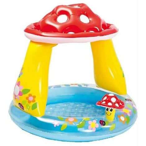 Piscine pour bébé aux champignons