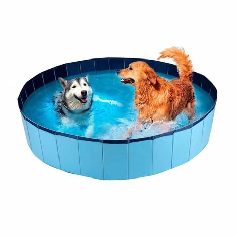 Grande piscine pour chien, D170cm, épaisseur 0,43 mm, tapis de jeu  anti-dérapant pour chien, jouets de jardin portables durables