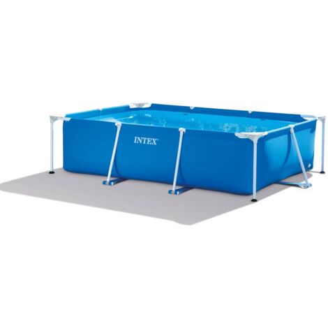 Piscine Rectangular Frame Piscine Hors-Sol Extérieur Pluri Dimensions INTEX