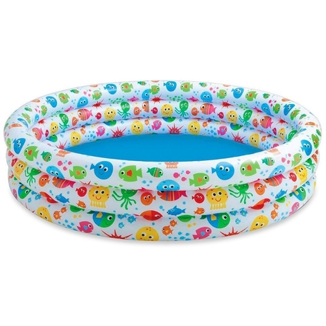 Piscine Ronde Décorée 168 Cm Intex Piscine Gonflable 28898