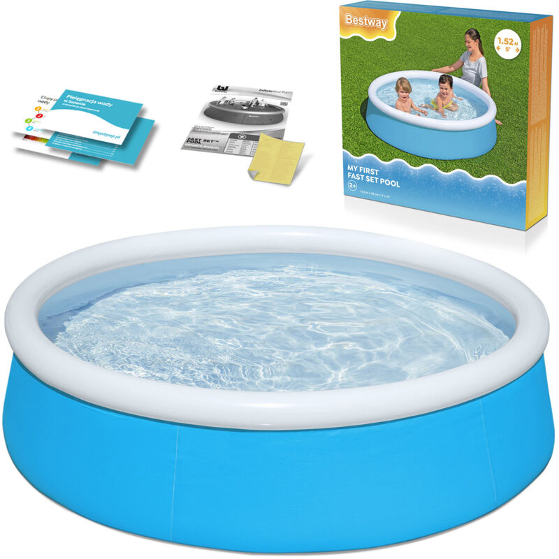 Bestway My First Fast Set Round Inflatable Pool 1.52 m x 38 cm