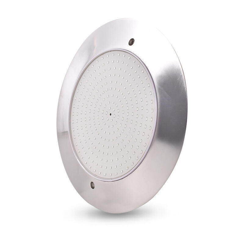 Piscine sous-marine murale ultra-mince à LED en acier inoxydable, sans trou d'ouverture, éclairage paysager extérieur 12V 35W