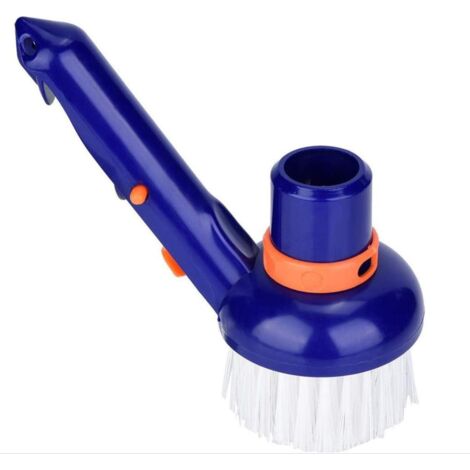 piscine Tête D'aspirateur De Piscine Lestée Avec Brosses En Nylon Inférieures Pour Piscines, Outils De Piscine De Brosse