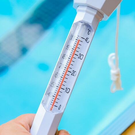 Piscine Thermometre Flottant Facilement Lisible Thermograph Temperature De Spa Piscine Couverte Etang Bain A Remous
