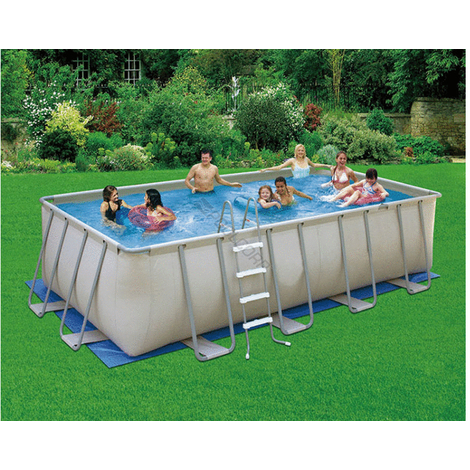 Piscine Tubulaire Fun Hors Sol Rectangulaire 548 X 274 X 132 M