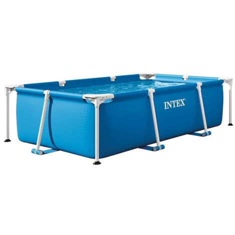 Piscine tubulaire INTEX Metal Frame Junior - 220x150x60cm