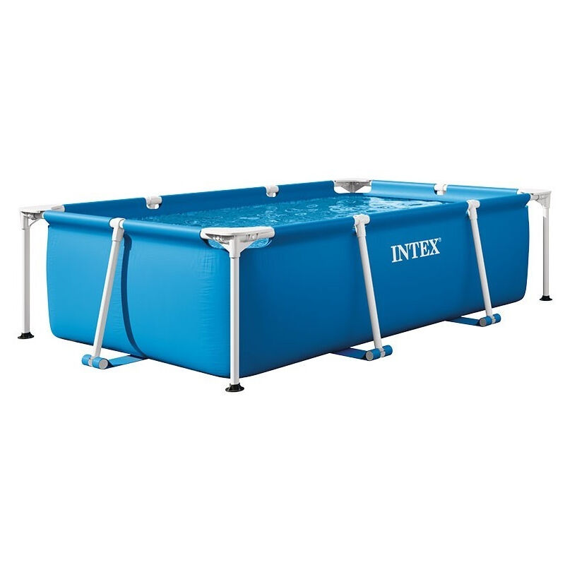 Intex - Piscine tubulaire Metal Frame Junior - 220x150x60cm