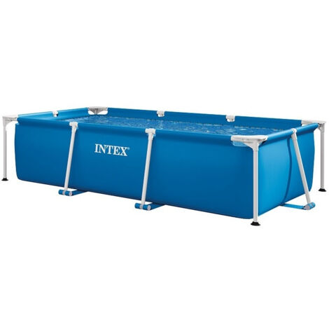 Piscine tubulaire rectangulaire 2,60 x 1,60 x 0,65 m - Intex