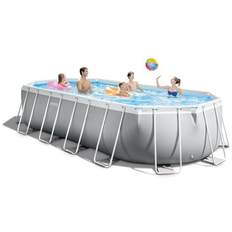Piscine tubulaire ovale Intex Prism Frame 5,03 x 2,74 x 1,22 m