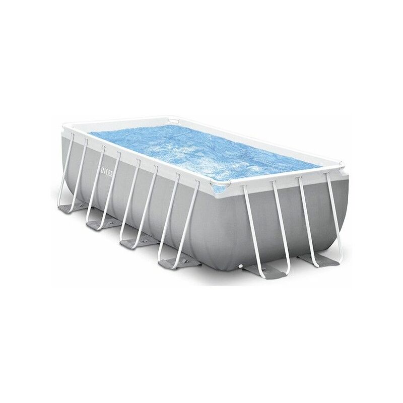 Piscine tubulaire Prism Frame - Rectangulaire - 4m x 2m x 1m de Catégorie Piscine tubulaire - Intex