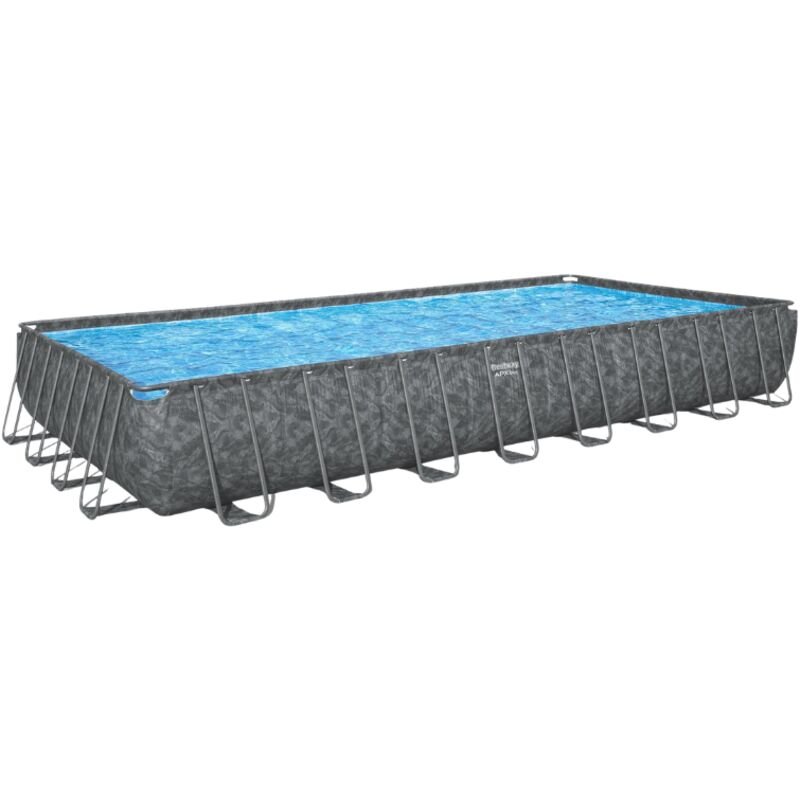 Bestway - Piscine hors sol rectangulaire apx 365 9,56 x 4,88 x 1,32 m