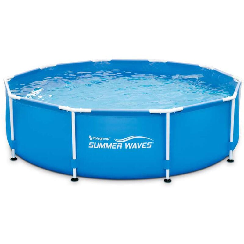 Summer Waves - Piscine tubulaire Active Frame Pool ronde 4,57 x 0,84 m