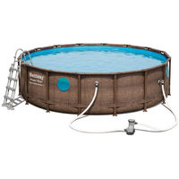 Piscine Tubulaire Bestway 412m X 201m X 122m Filtre Sable