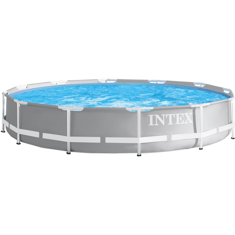 INTEX Rundpool »Prism Rondo«, Rund, BxH: 366x76 cm, hellgrau