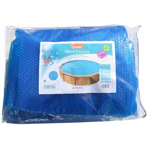 Bâche à bulles ronde piscine métal 2,4 m intérieure