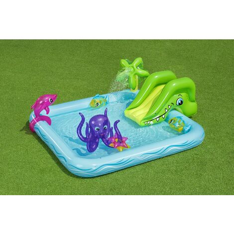 Piscinetta gonfiabile Acquario Fantastico Play Center Aquarium Bestway 53052