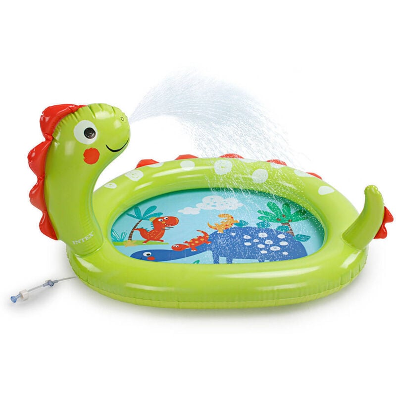 Intex - Piscinette gonflable Fontaine Dinosaure
