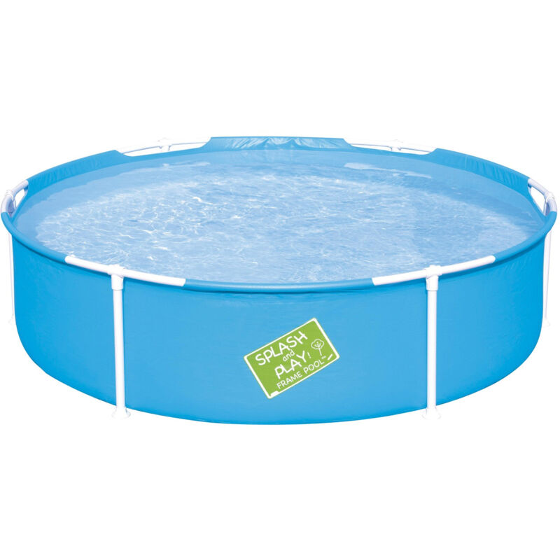 Bestway - Piscinette ronde my first frame - d 153 x h 38 cm - Bleu - Livraison gratuite