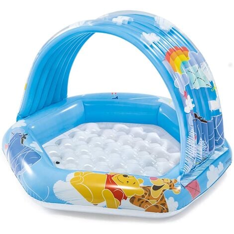 Piscinette Winnie avec pare soleil 109 x 102 x 71 cm Intex