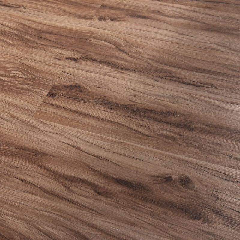 

Neu.holz - Pisos de Vinilo-PVC - Decorativo - Diseño de pisos laminados - Suelo Autoadhesivo - 28 planchas decorativas = 3,92 m² - Roble natural