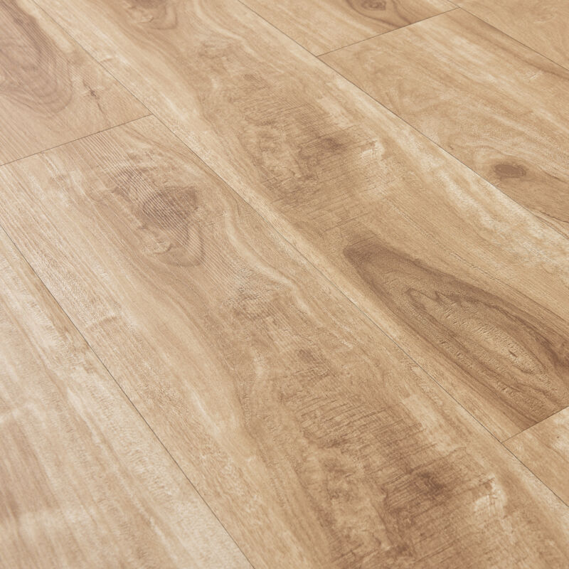 

Neu.holz - Pisos de Vinilo-PVC - Decorativo - Diseño de pisos laminados - Suelo Autoadhesivo - 7 planchas decorativas = 0,975 m² - Roble Natural