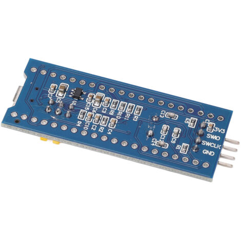 Pissente Blue Pill Mikrocontroller-Entwicklungsboard-Modul, 5 Stück STM32F103C8T6 Minimales System-Entwicklungsboard Micro USB 40-Pin Lernmodul Cor.