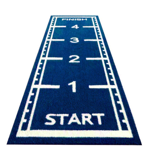 Pista sprint in erba artificiale - 5 x 1,5 metri - Blu