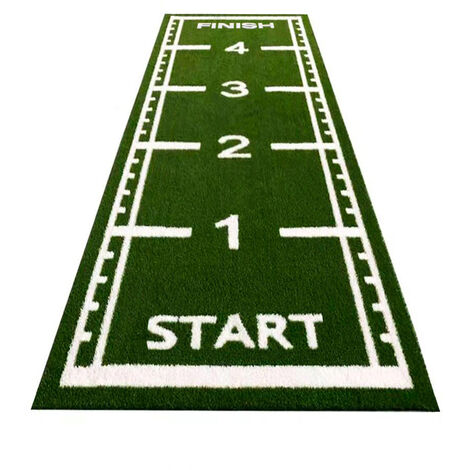 Pista sprint in erba artificiale - 5 x 1,5 metri - Verde