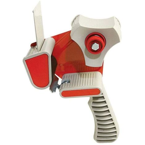 Pistol Grip Packaging Tape Dispenser, MUMU Adjustable Clutch Manual Packaging Tape Dispenser