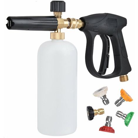 500mL CAR WASH IDROPULITRICE NEVE SCHIUMA PISTOLA CANNONE G1/4 SGANCIO RAPIDO CONN 500mL CAR WASH IDROPULITRICE NEVE SCHIUMA PISTOLA CANNONE G1/4 SGANCIO RAPIDO CONN