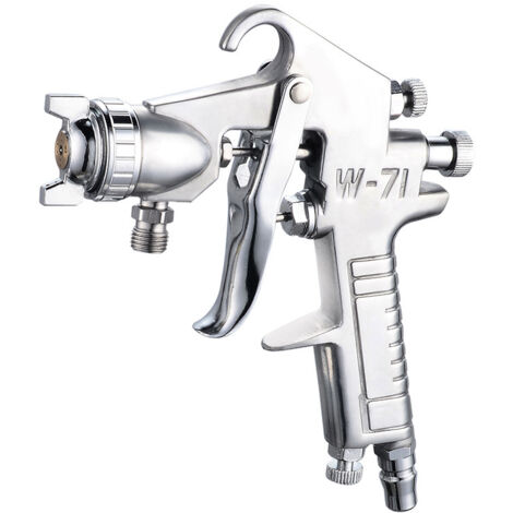 Pistola a spruzzo ad aria sifone Spruzzatore per vernice ad alta atomizzazione, tazza da 650 cc con punta da 1,5 mm, adatto per rivestimenti a base acqua, varie vernici ad alta viscosità e rivestiment