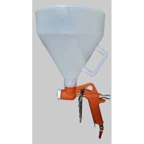 Pistola a spruzzo con tramoggia in plastica 6 lt