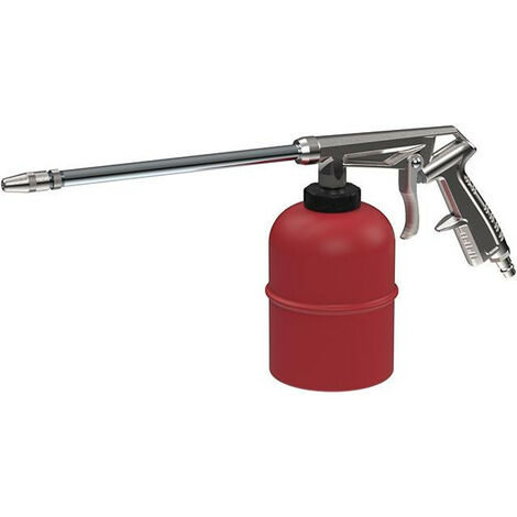 Pistola a spruzzo dell'ugello destro. 1l. Sintetico rosso. 2-8 bari. Prendi NW7.2 Riegler.