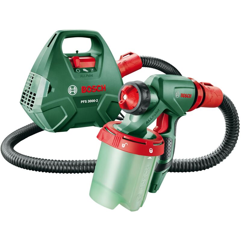Bosch - Pistola a spruzzo per verniciatura con serbatoio 1LT. 650W PFS3000-2