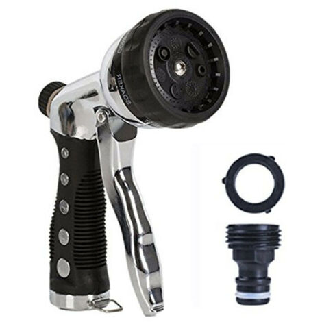 Pistola ad acqua multifunzionale, ugello per tubo flessibile ad alta pressione, spruzzatore da giardino, strumento per lavaggio auto, pistola a spruzzo, spruzzatore da giardino