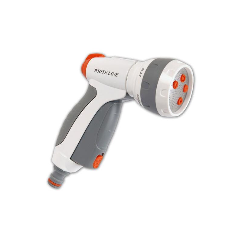 

Pistola ajustable de 5 funciones WATER CLICK WHITE LINE