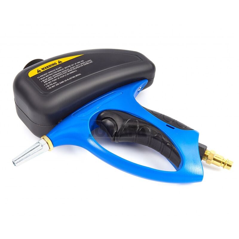 

Jomafa - Pistola Chorreadora De Arena con deposito de 510 ml y 2kg de granalla de acero
