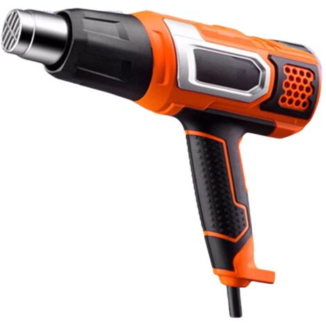 Pistola de aire caliente de alta potencia de 2000 W con temperatura ajustable, puede mostrar digitalmente la pistola de aire caliente industrial