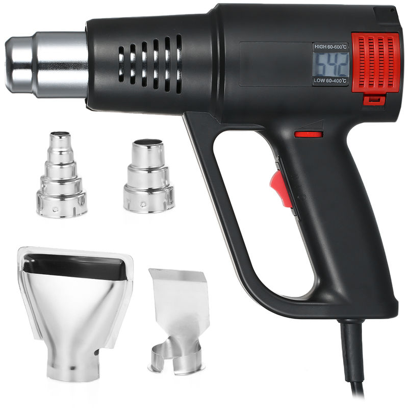 

Pistola de aire caliente industrial de calentamiento rapido 2000W, temperatura ajustable