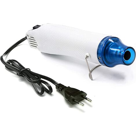 Pistola de calor de grabado en relieve de 220 V para bricolaje, pistola de aire caliente para herramientas de juego de destornilladores o tubo termorretráctil termorretráctil.